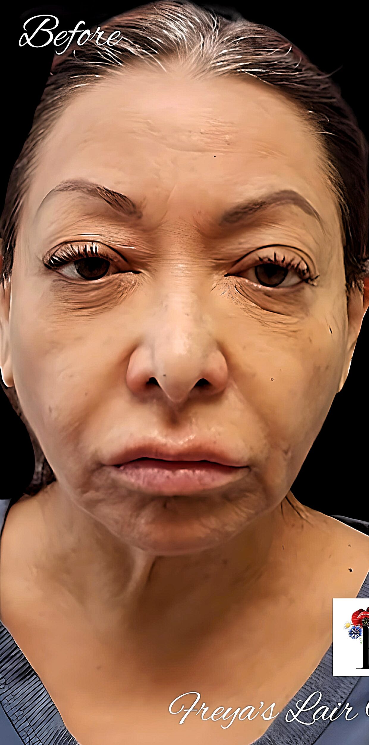 Before Image: Liquid Facelift - front