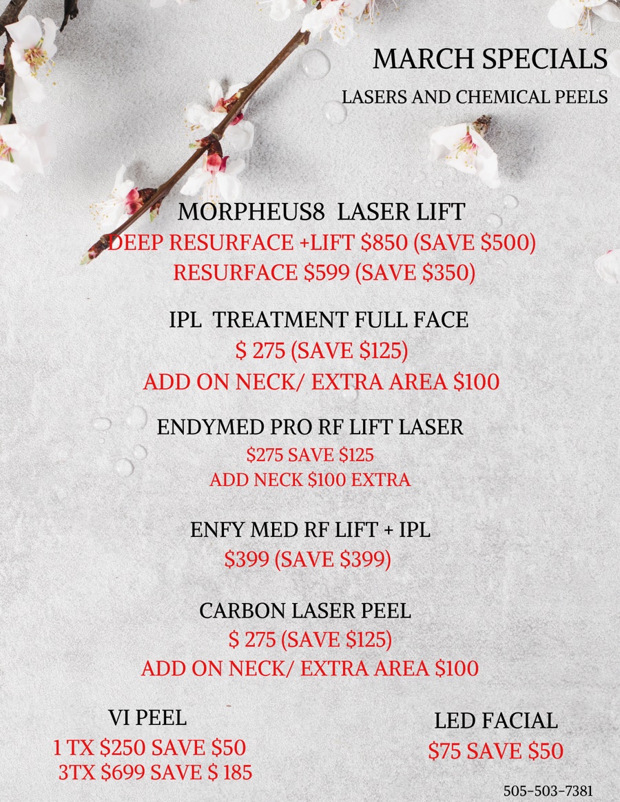 March specials