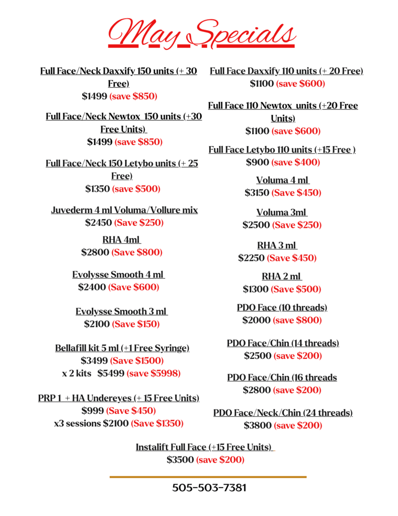 2 May Specials