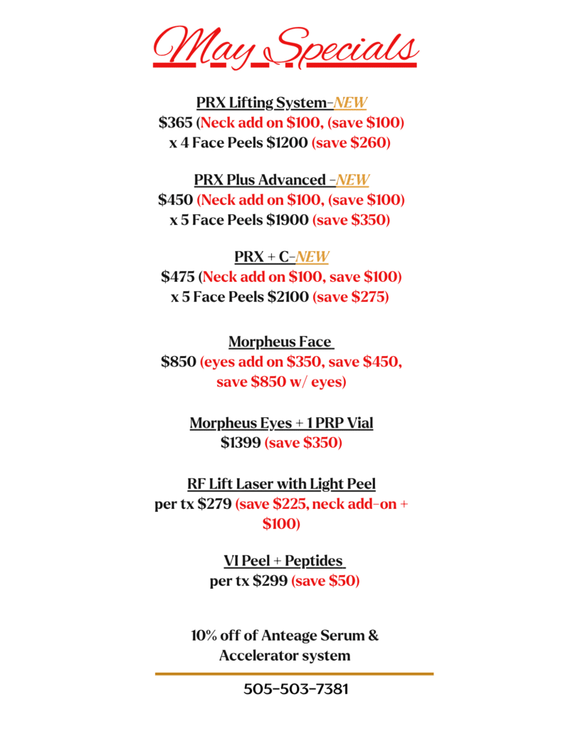 3 May Specials